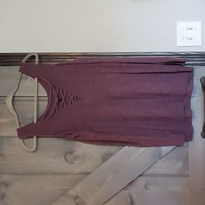 Open shoulder sweater